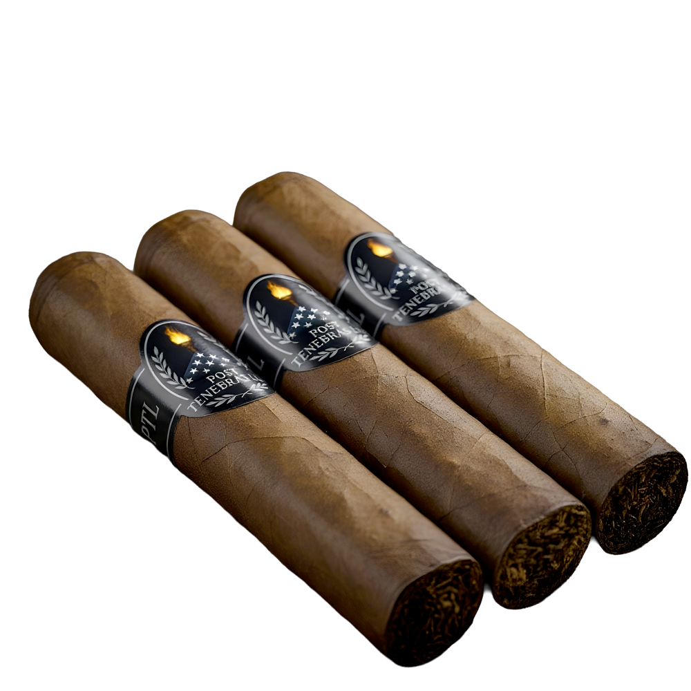 The Beacon Connecticut cigar by Post Tenebras Lux Cigars — smooth, balanced, and mild, symbolizing light, peace, and steadfast grace.